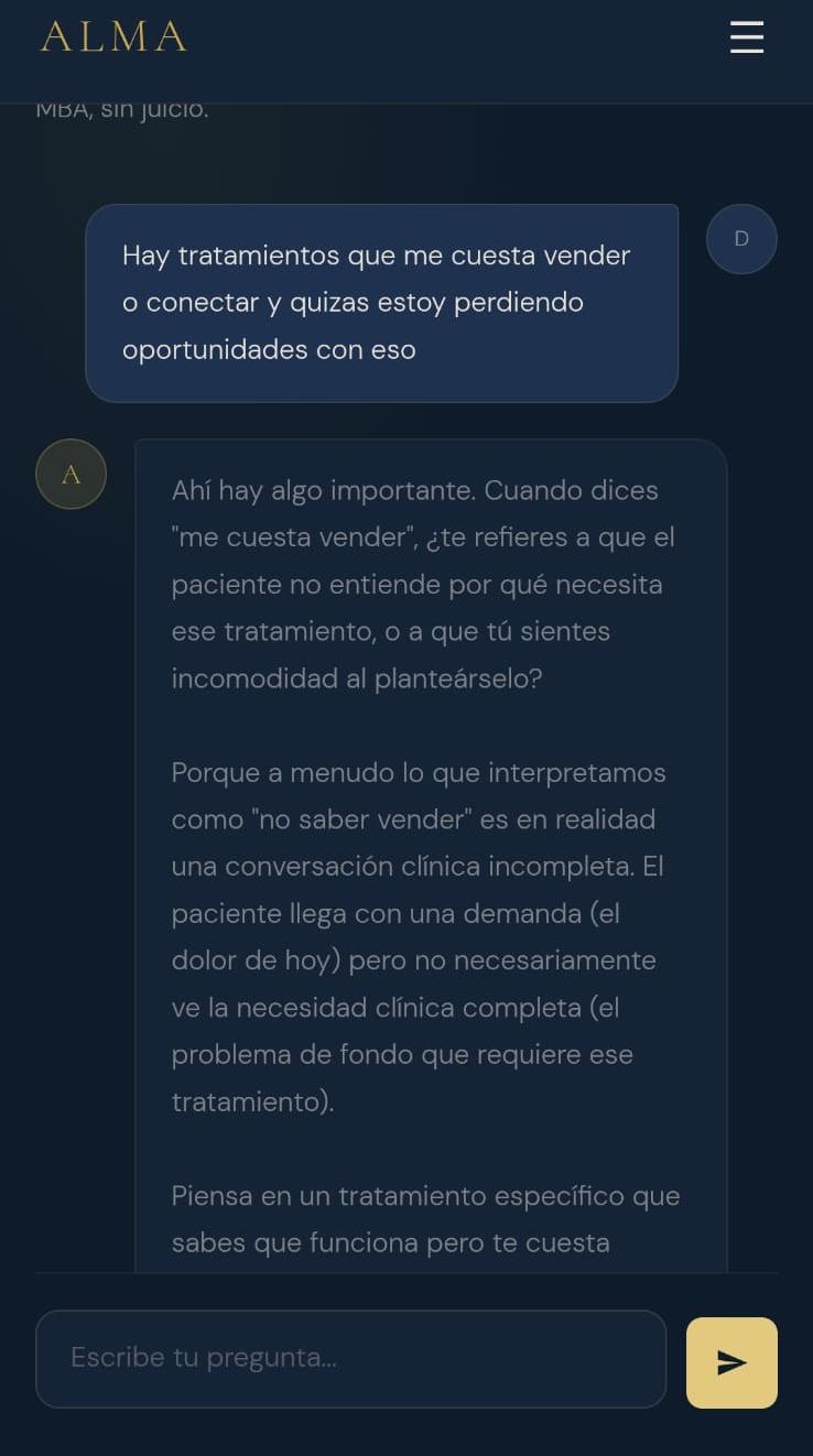 Agente ALMA — Acompañamiento inteligente para tu consulta
